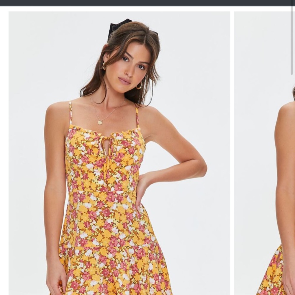 Forever 21 floral mini dress